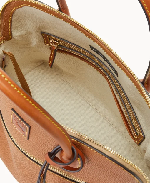 Dooney & Bourke The Pebble Grain Collection | Ready For the Getaway^Pebble Grain Large Domed Satchel
