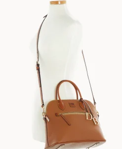 Dooney & Bourke The Pebble Grain Collection | Ready For the Getaway^Pebble Grain Large Domed Satchel