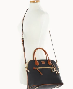 Dooney & Bourke The Pebble Grain Collection | Ready For the Getaway^Pebble Grain Large Domed Satchel