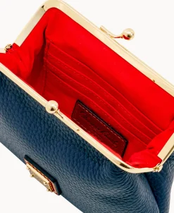 Dooney & Bourke The Pebble Grain Collection | Clutches^Pebble Grain Large Frame Purse