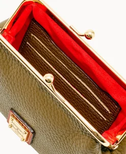 Dooney & Bourke The Pebble Grain Collection | Grab and Go^Pebble Grain Large Framed Purse