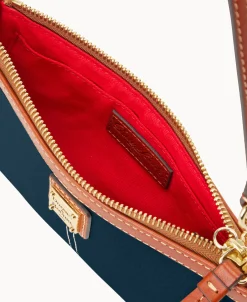 Dooney & Bourke The Pebble Grain Collection | Grab and Go^Pebble Grain Large Slim Wristlet
