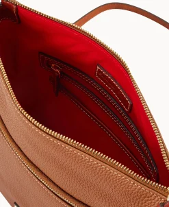Dooney & Bourke The Pebble Grain Collection | Pebbled Leather^Pebble Grain Large Tassel Crossbody
