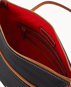 Dooney & Bourke The Pebble Grain Collection | Pebbled Leather^Pebble Grain Large Tassel Crossbody