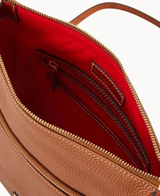 Dooney & Bourke The Pebble Grain Collection | Pebbled Leather^Pebble Grain Large Tassel Crossbody