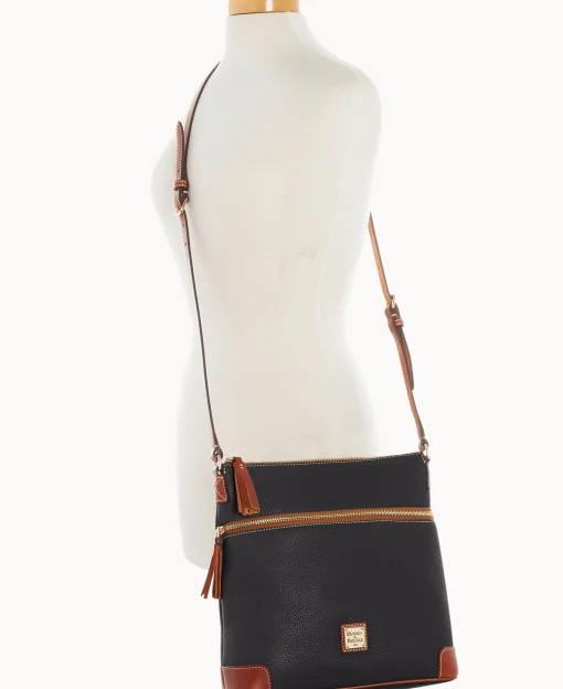 Dooney & Bourke The Pebble Grain Collection | Pebbled Leather^Pebble Grain Large Tassel Crossbody