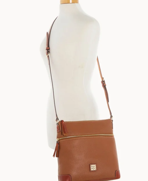 Dooney & Bourke The Pebble Grain Collection | Pebbled Leather^Pebble Grain Large Tassel Crossbody