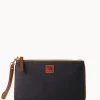 Dooney & Bourke The Pebble Grain Collection | Grab and Go^Pebble Grain Large Wristlet