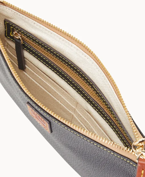Dooney & Bourke The Pebble Grain Collection | Grab and Go^Pebble Grain Large Wristlet