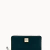 Dooney & Bourke The Pebble Grain Collection | Grab and Go^Pebble Grain Large Zip Around Wristlet