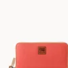 Dooney & Bourke The Pebble Grain Collection | Grab and Go^Pebble Grain Large Zip Around Wristlet