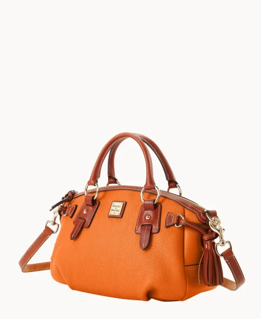 Dooney & Bourke The Pebble Grain Collection | Pebbled Leather^Pebble Grain Medium Mail Satchel