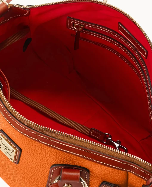 Dooney & Bourke The Pebble Grain Collection | Pebbled Leather^Pebble Grain Medium Mail Satchel