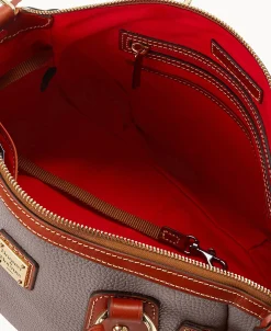 Dooney & Bourke The Pebble Grain Collection | Pebbled Leather^Pebble Grain Medium Mail Satchel