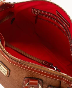 Dooney & Bourke The Pebble Grain Collection | Pebbled Leather^Pebble Grain Medium Mail Satchel