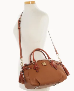 Dooney & Bourke The Pebble Grain Collection | Pebbled Leather^Pebble Grain Medium Mail Satchel