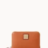 Dooney & Bourke The Pebble Grain Collection | Grab and Go^Pebble Grain Medium Zip Around Wallet