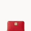 Dooney & Bourke The Pebble Grain Collection | Grab and Go^Pebble Grain Medium Zip Around Wallet