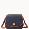 Dooney & Bourke The Pebble Grain Collection | Pebbled Leather^Pebble Grain Saddle Bag