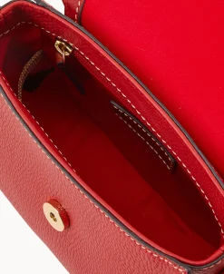 Dooney & Bourke The Pebble Grain Collection | Pebbled Leather^Pebble Grain Saddle Bag