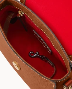 Dooney & Bourke The Pebble Grain Collection | Pebbled Leather^Pebble Grain Saddle Bag