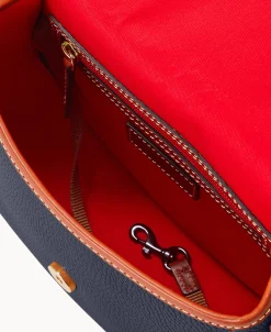 Dooney & Bourke The Pebble Grain Collection | Pebbled Leather^Pebble Grain Saddle Bag