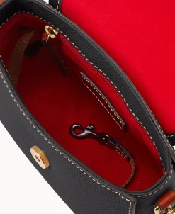 Dooney & Bourke The Pebble Grain Collection | Pebbled Leather^Pebble Grain Saddle Bag