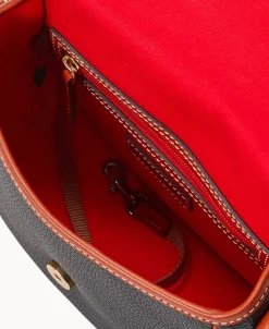 Dooney & Bourke The Pebble Grain Collection | Pebbled Leather^Pebble Grain Saddle Bag