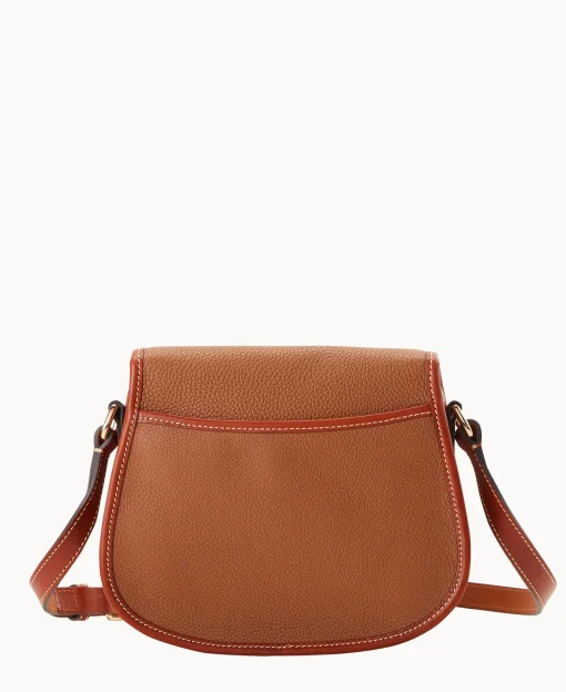 Dooney & Bourke The Pebble Grain Collection | Pebbled Leather^Pebble Grain Saddle Bag