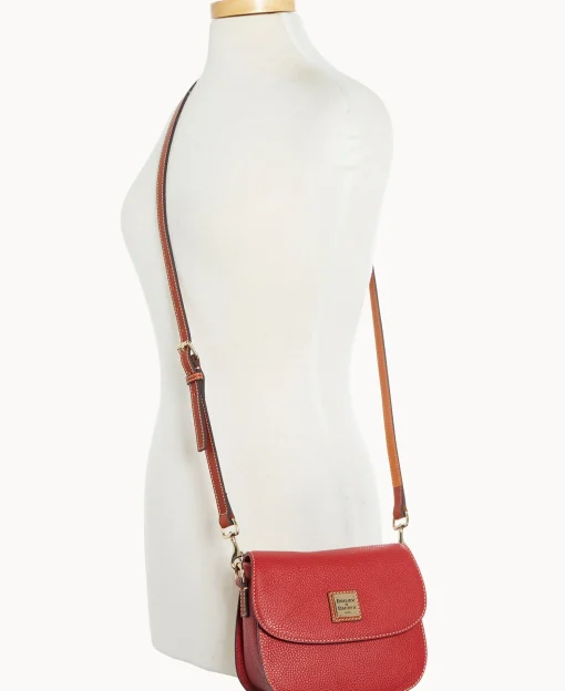 Dooney & Bourke The Pebble Grain Collection | Pebbled Leather^Pebble Grain Saddle Bag