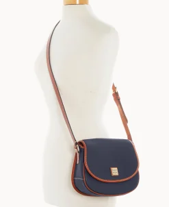 Dooney & Bourke The Pebble Grain Collection | Pebbled Leather^Pebble Grain Saddle Bag