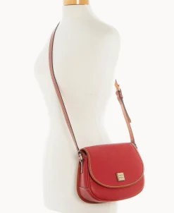 Dooney & Bourke The Pebble Grain Collection | Pebbled Leather^Pebble Grain Saddle Bag