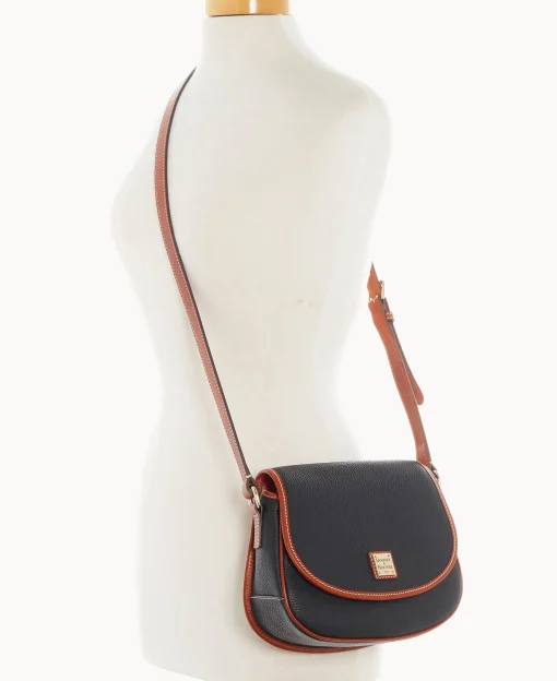Dooney & Bourke The Pebble Grain Collection | Pebbled Leather^Pebble Grain Saddle Bag