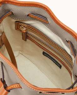 Dooney & Bourke The Pebble Grain Collection | Pebbled Leather^Pebble Grain Small Drawstring