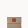Dooney & Bourke The Pebble Grain Collection | Grab and Go^Pebble Grain Small Flap Credit Card Wallet