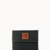 Dooney & Bourke The Pebble Grain Collection | Grab and Go^Pebble Grain Small Flap Credit Card Wallet