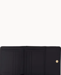 Dooney & Bourke The Pebble Grain Collection | Grab and Go^Pebble Grain Small Flap Credit Card Wallet