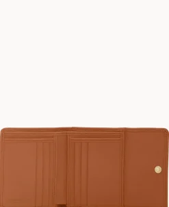 Dooney & Bourke The Pebble Grain Collection | Grab and Go^Pebble Grain Small Flap Credit Card Wallet