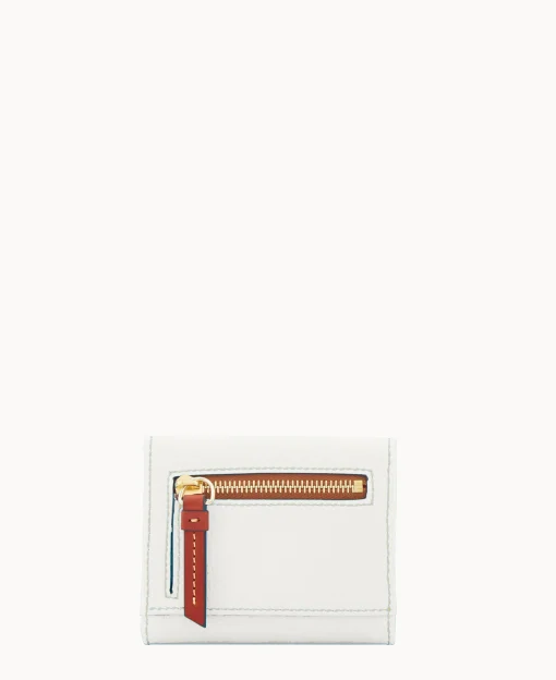 Dooney & Bourke The Pebble Grain Collection | Grab and Go^Pebble Grain Small Flap Credit Card Wallet