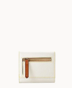 Dooney & Bourke The Pebble Grain Collection | Grab and Go^Pebble Grain Small Flap Credit Card Wallet