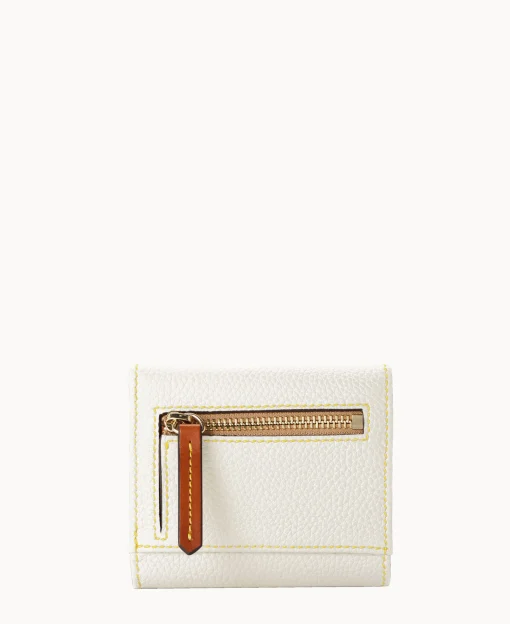 Dooney & Bourke The Pebble Grain Collection | Grab and Go^Pebble Grain Small Flap Credit Card Wallet