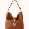 Dooney & Bourke The Pebble Grain Collection | Ready For the Getaway^Pebble Grain Small Logo Lock Sac