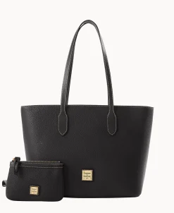 Dooney & Bourke The Pebble Grain Collection | Pebbled Leather^Pebble Grain Tote With Medium Wristlet
