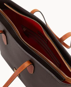 Dooney & Bourke The Pebble Grain Collection | Pebbled Leather^Pebble Grain Tote With Medium Wristlet