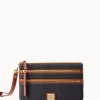 Dooney & Bourke The Pebble Grain Collection | Grab and Go^Pebble Grain Triple Zip Wristlet