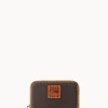 Dooney & Bourke The Pebble Grain Collection | Grab and Go^Pebble Grain Zip Around Credit Card Case