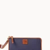 Dooney & Bourke The Pebble Grain Collection | Grab and Go^Pebble Grain Zip Clutch Wristlet