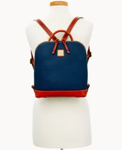 Dooney & Bourke The Pebble Grain Collection | Pebbled Leather^Pebble Grain Zip Pod Backpack