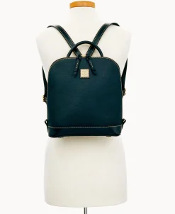 Dooney & Bourke The Pebble Grain Collection | Pebbled Leather^Pebble Grain Zip Pod Backpack