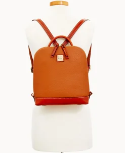 Dooney & Bourke The Pebble Grain Collection | Pebbled Leather^Pebble Grain Zip Pod Backpack